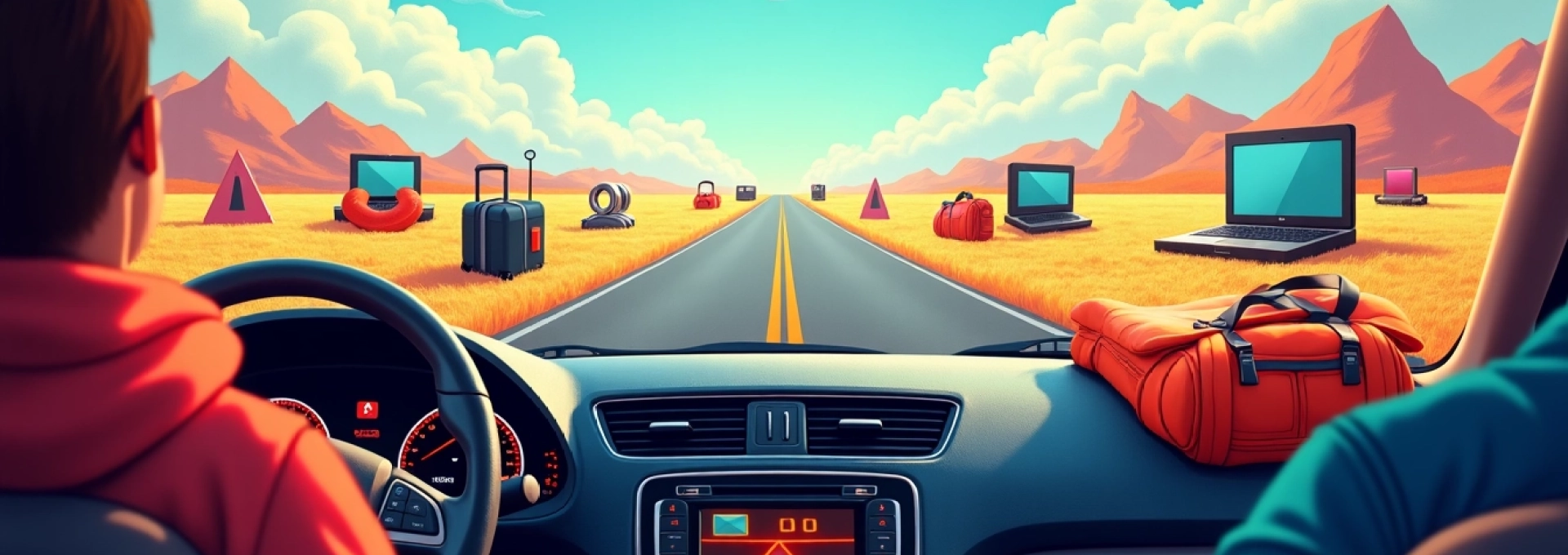 Lo esencial para un viaje por carretera